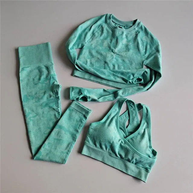 CAMO Yoga Set