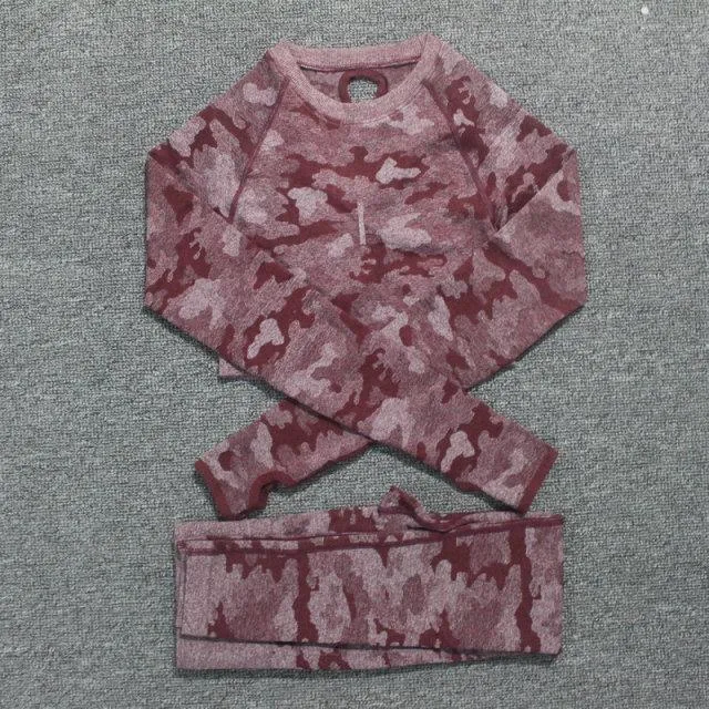 CAMO Yoga Set