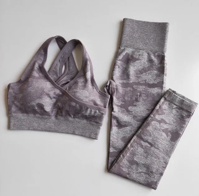 CAMO Yoga Set