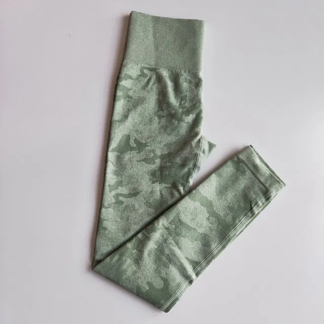CAMO Yoga Set