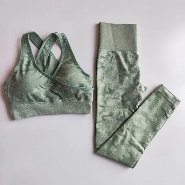 CAMO Yoga Set