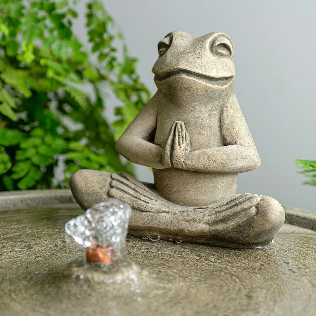 Campania Yoga Frog Fountain