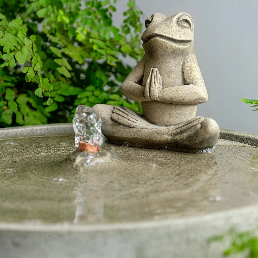 Campania Yoga Frog Fountain
