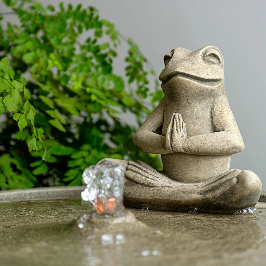 Campania Yoga Frog Fountain