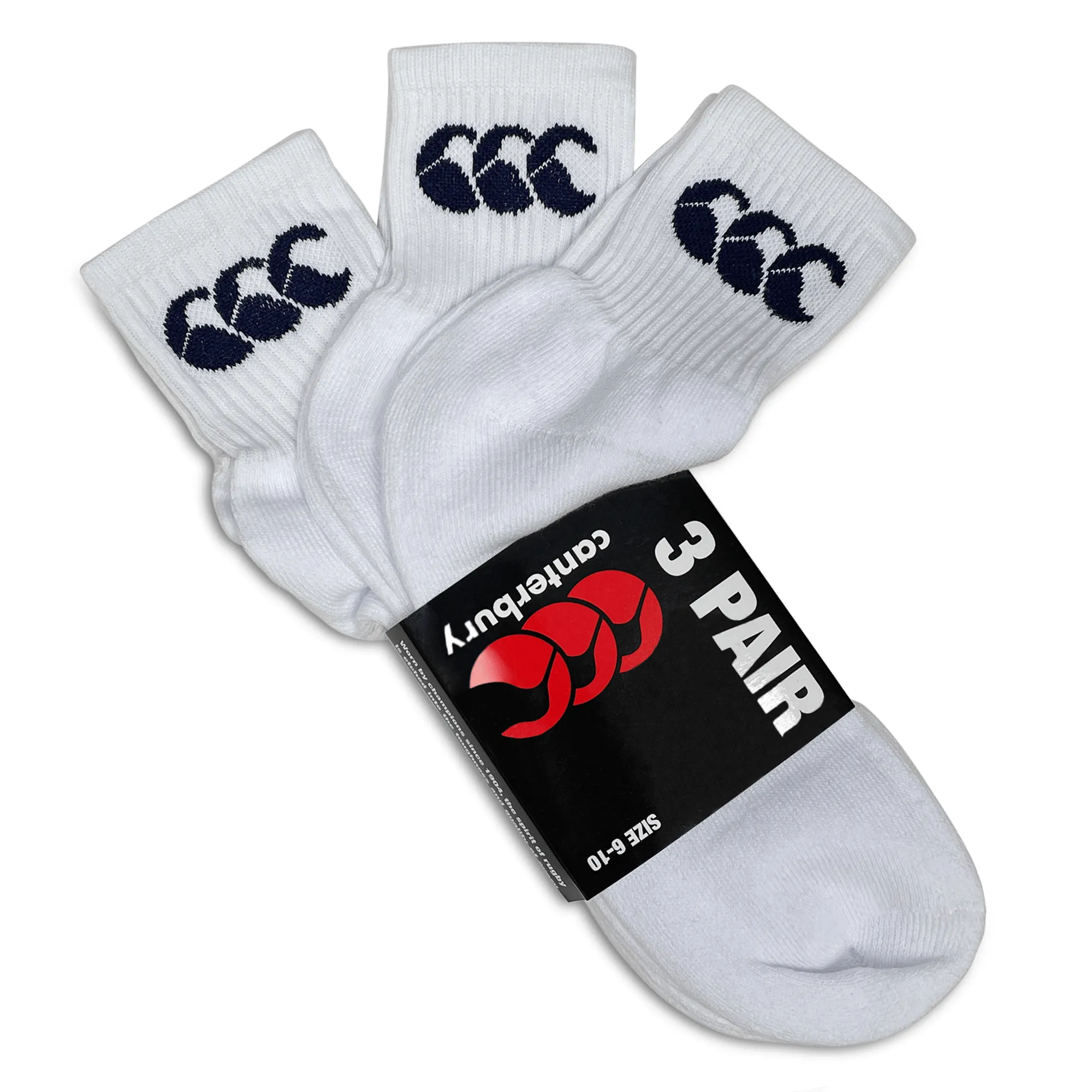 Canterbury Cotton Crew Socks