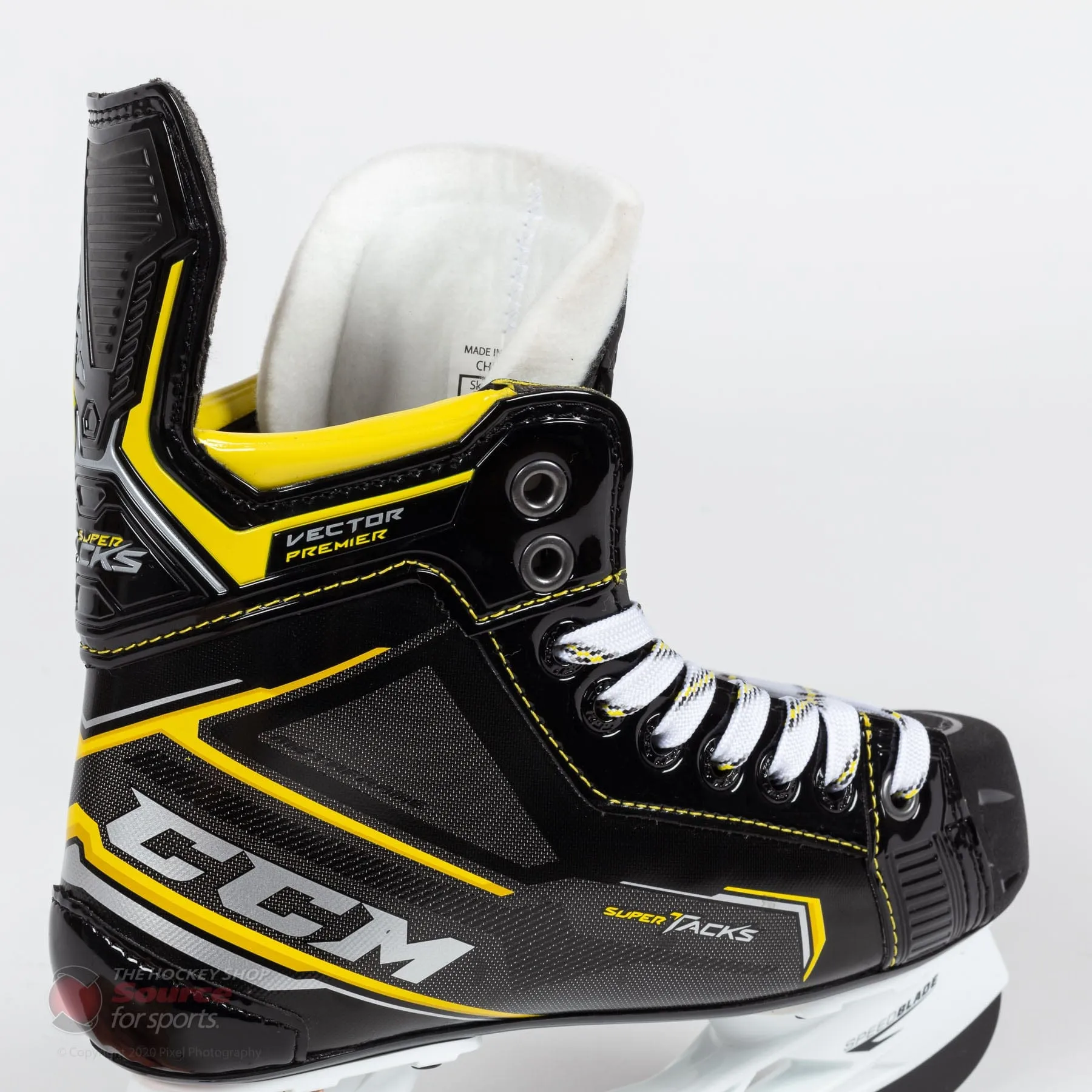 CCM Super Tacks Vector Premier Junior Hockey Skates - 2020