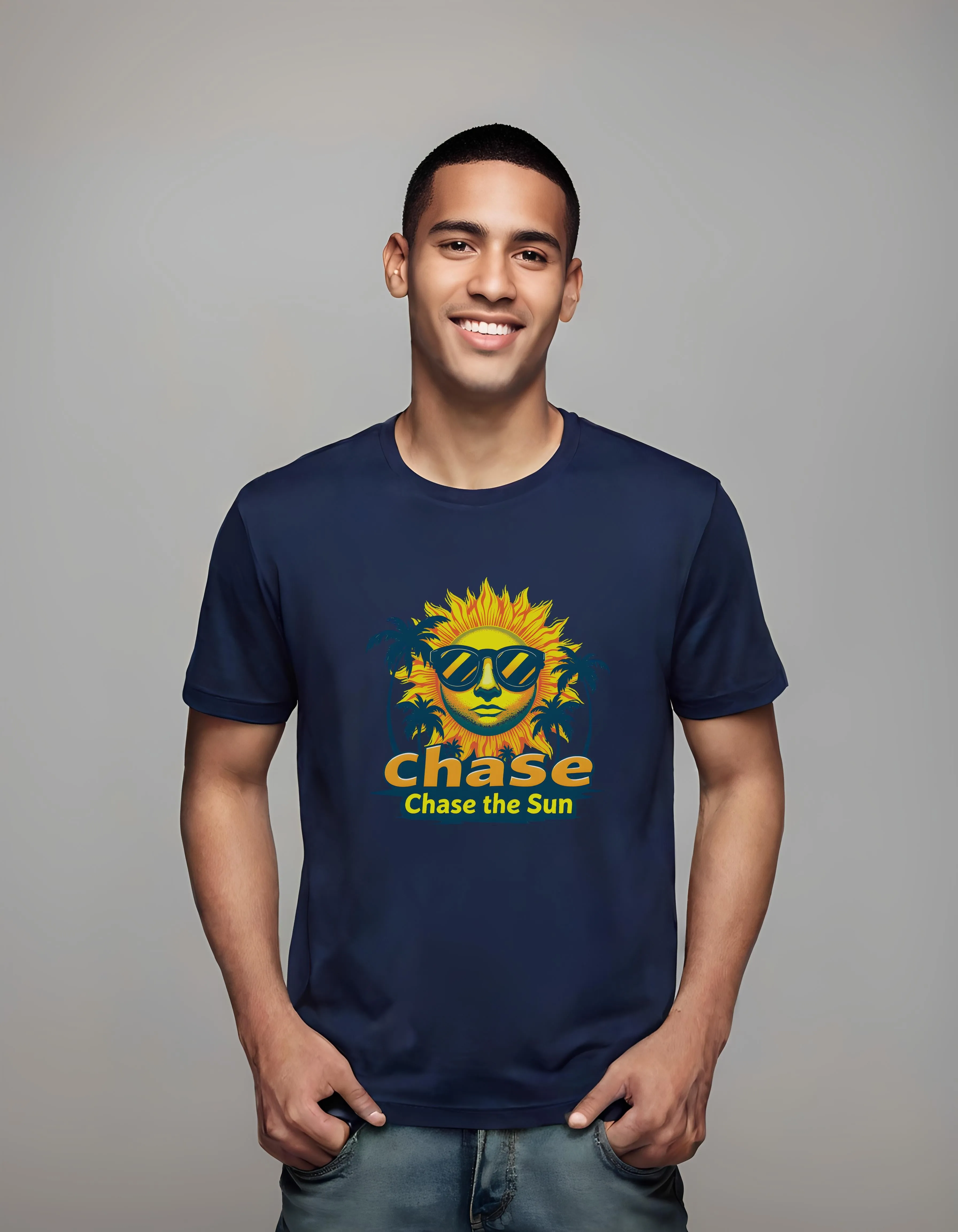 Chase the Sun Tropical Design | Classic T-Shirt (Unisex)