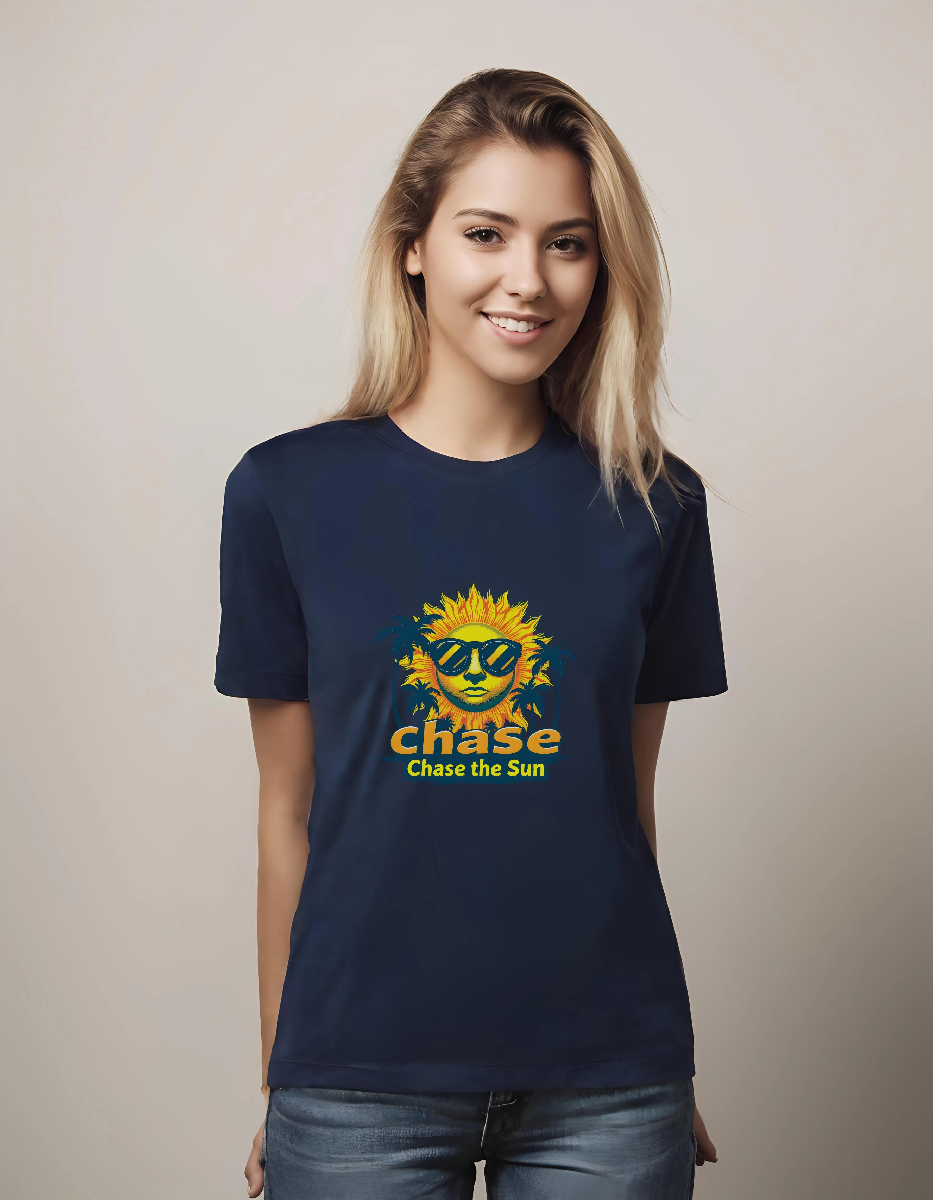 Chase the Sun Tropical Design | Classic T-Shirt (Unisex)