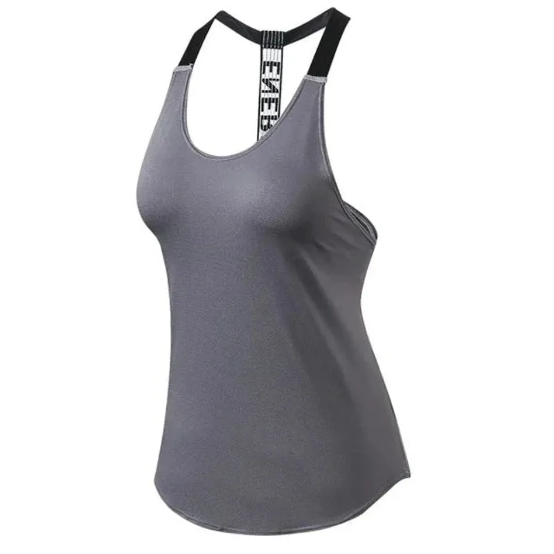 Chic Backless Yoga Tank