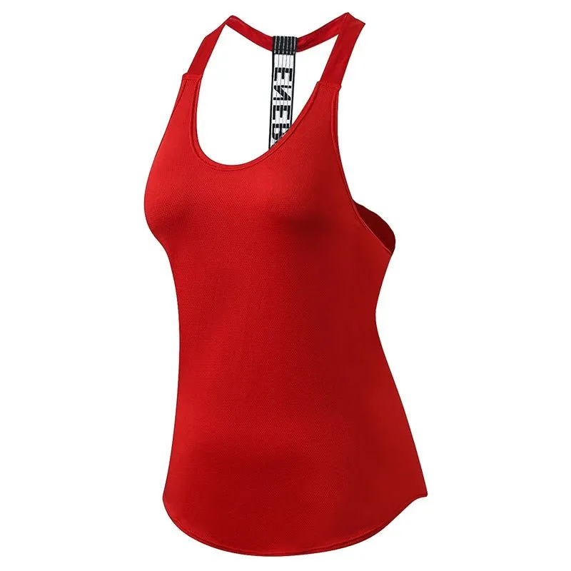 Chic Backless Yoga Tank