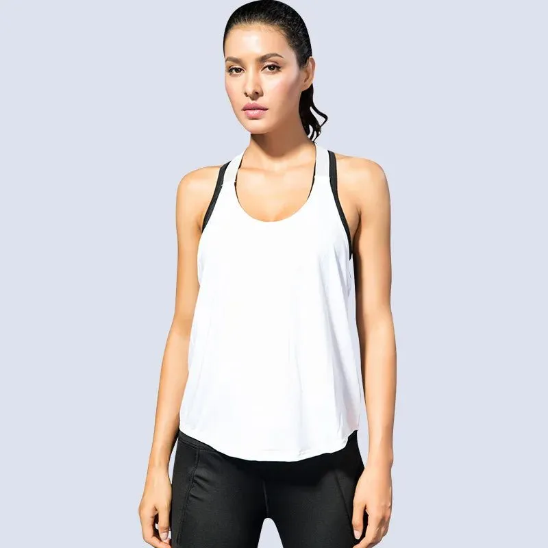 Chic Backless Yoga Tank