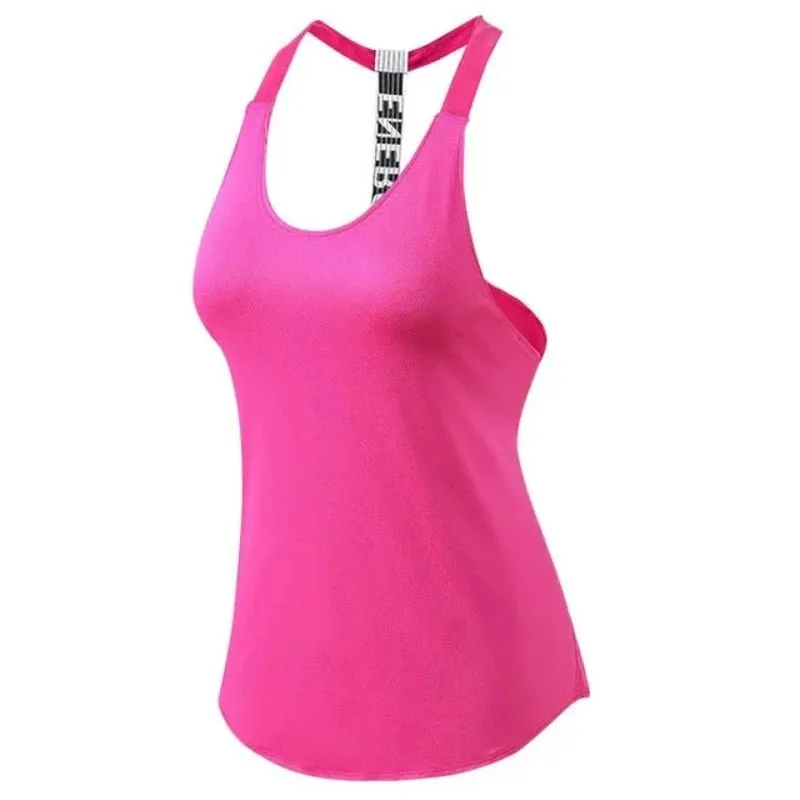 Chic Backless Yoga Tank