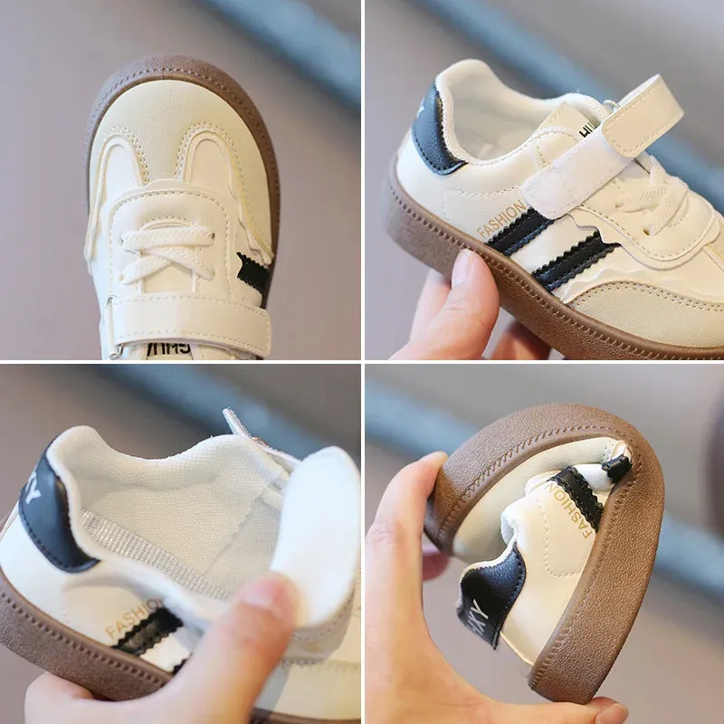 Children Sport Training Shoes Boys Girls Moral Training Fashion Sneakers Kids Soft Soled Casual Shoes Skate Shoes