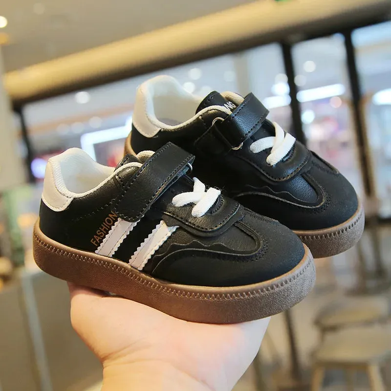 Children Sport Training Shoes Boys Girls Moral Training Fashion Sneakers Kids Soft Soled Casual Shoes Skate Shoes