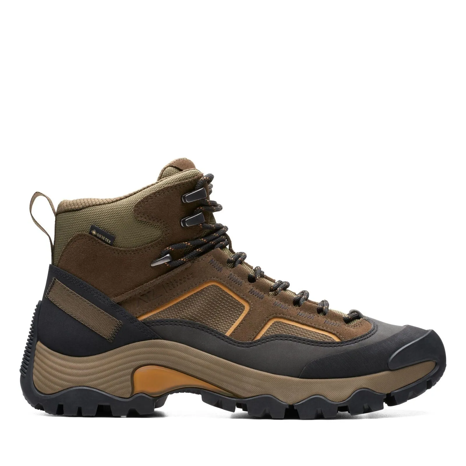 Clarks Men's ATL Hike Hi GORE-TEX Dark Olive Combi 26173672