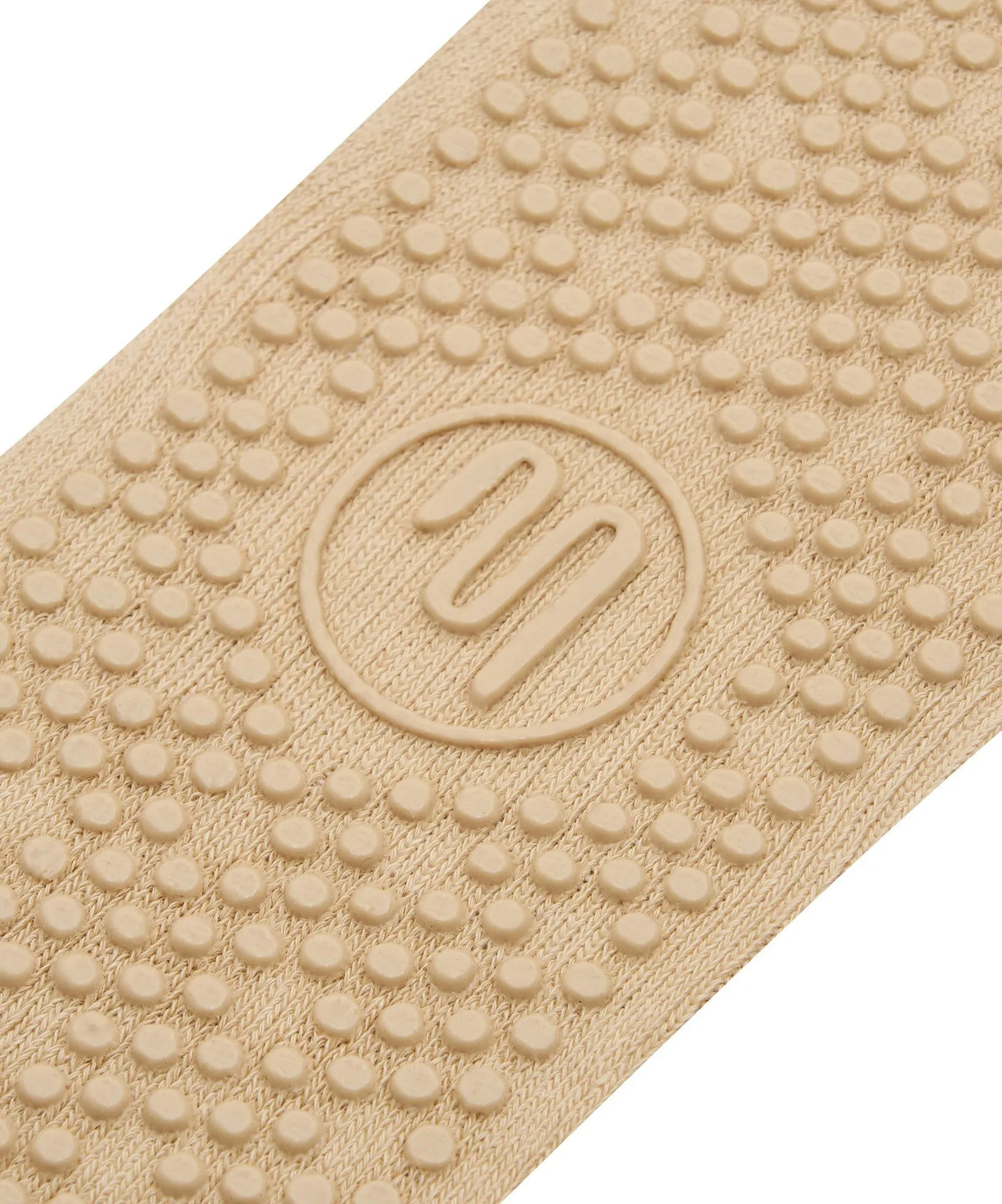 Classic Low Rise Grip Socks - Almond