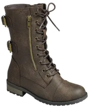 COMBAT BOOT DISTRESSED