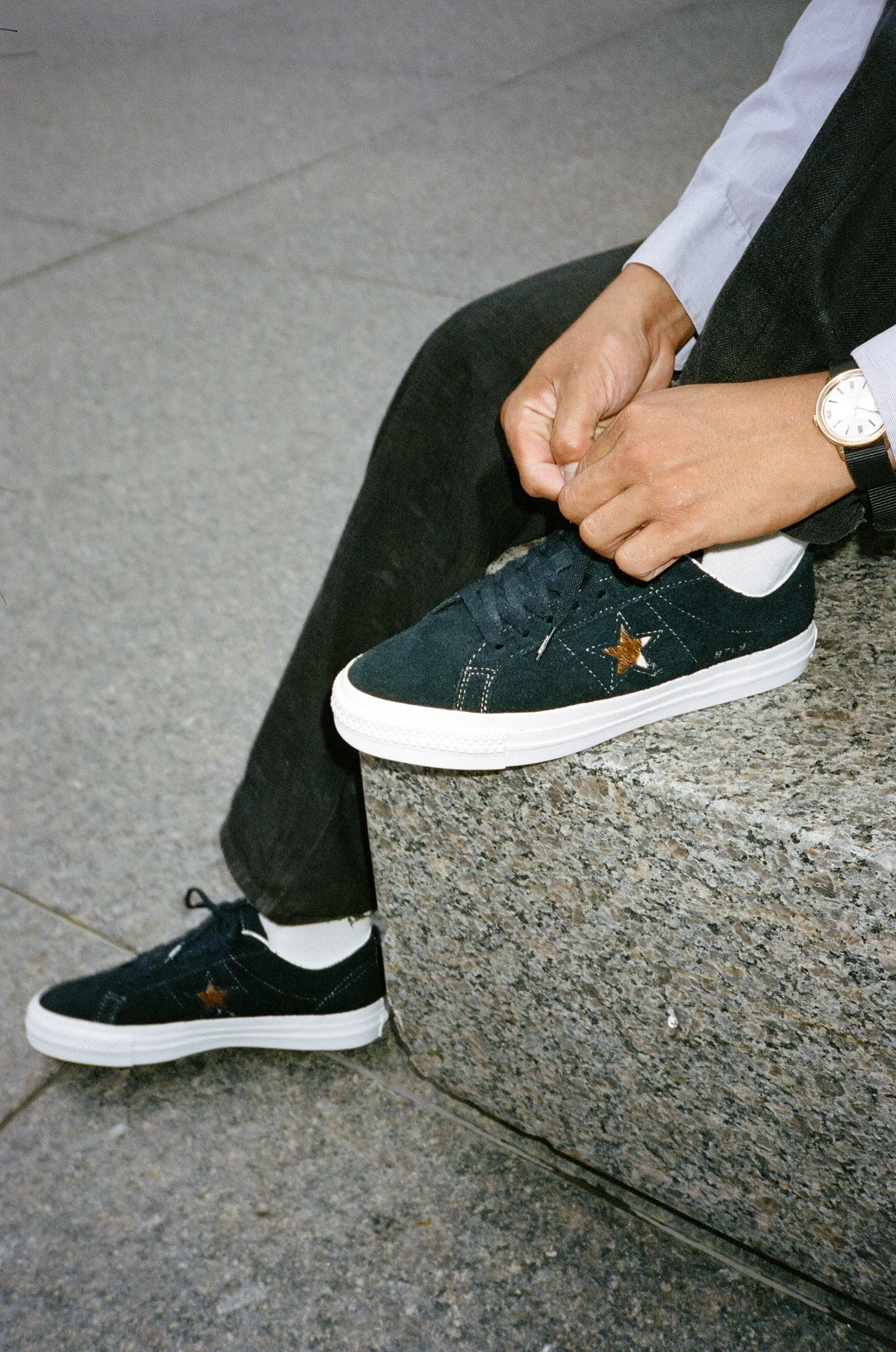 Cons X BTL One Star Pro (Black/Egret/Pasture)
