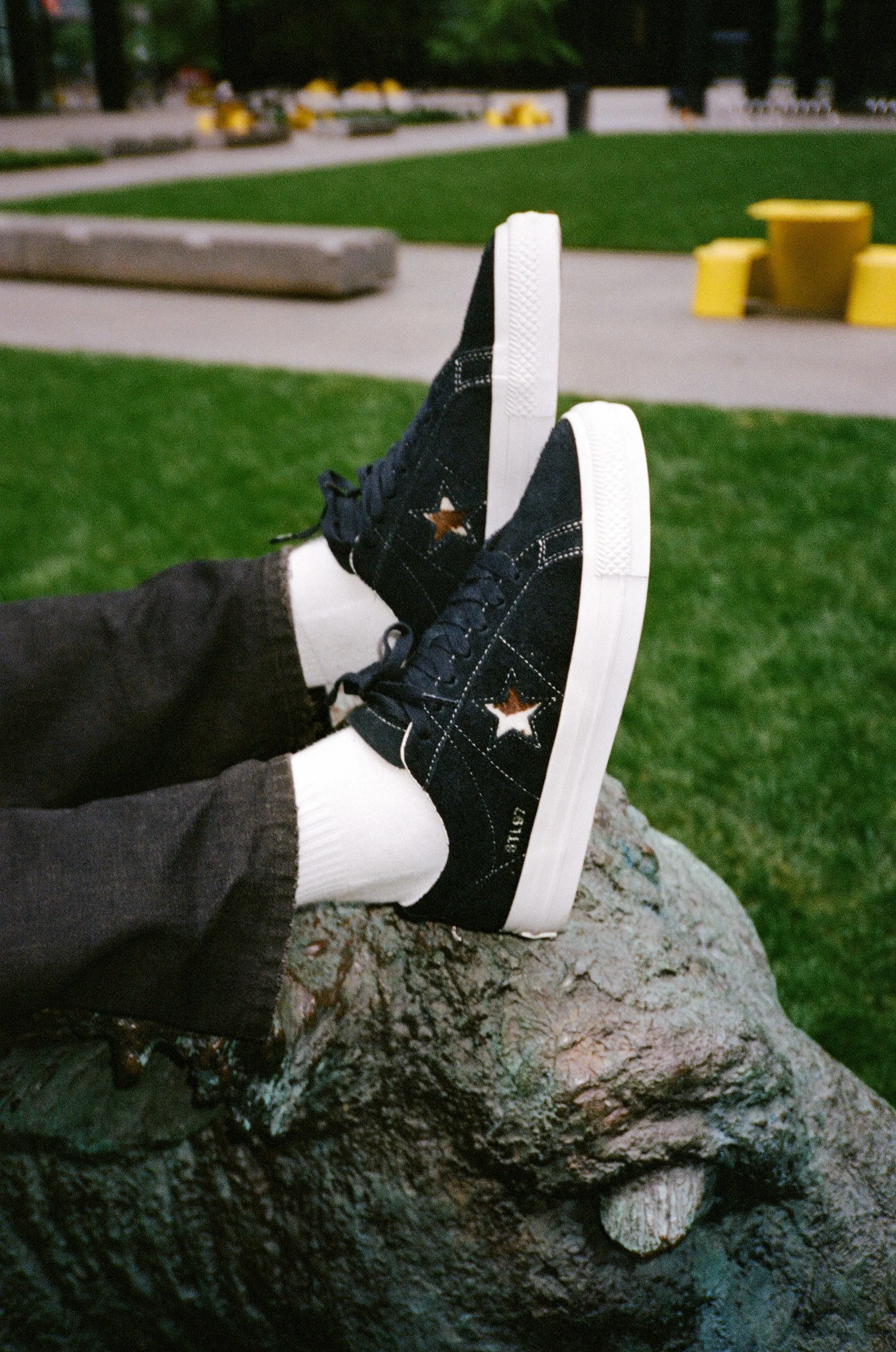 Cons X BTL One Star Pro (Black/Egret/Pasture)