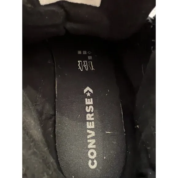 Converse Chuck Taylor All Star  Black Shoes Unisex Size M 11.5 W 13.5
