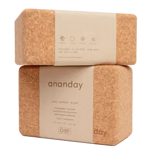 Cork Yoga Block Set