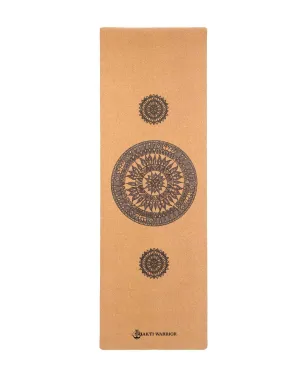 Cork Yoga mat - MANDALA PRO EXTRA LONG & WIDE