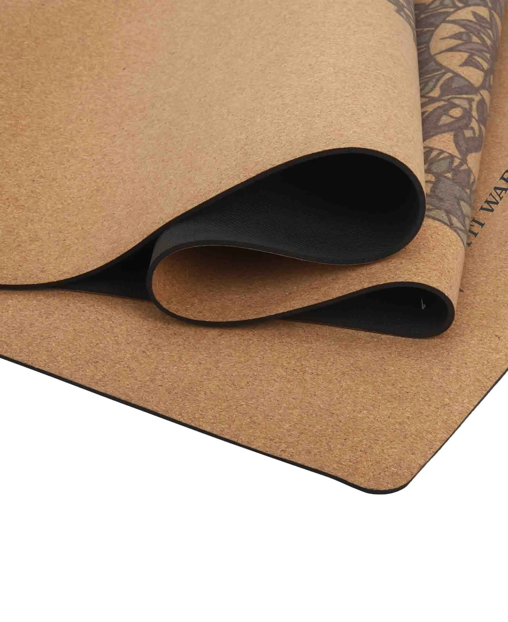 Cork Yoga mat - MANDALA PRO EXTRA LONG & WIDE