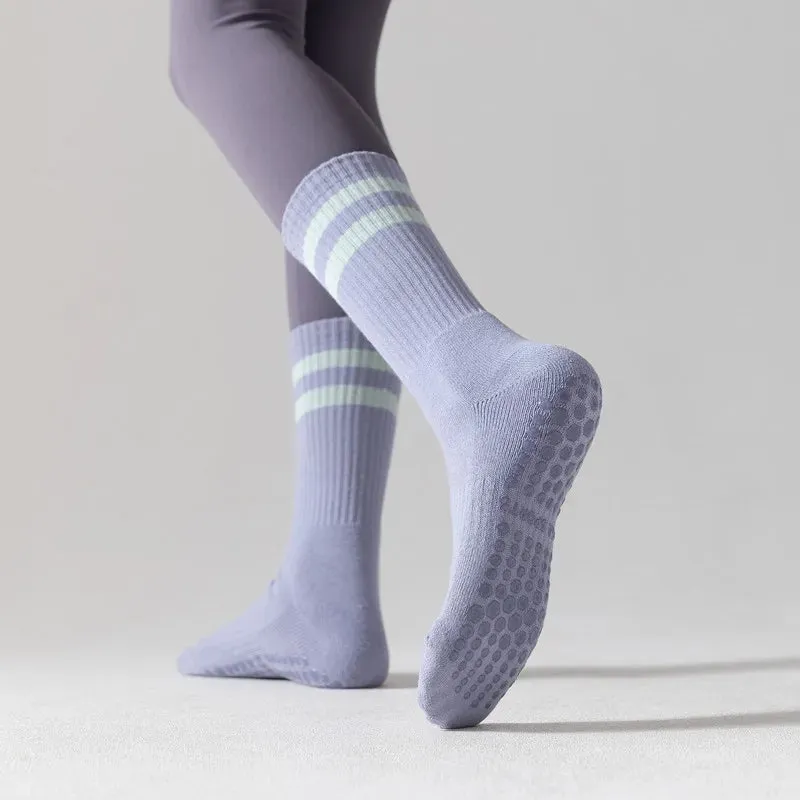 Cotton Thickened Terry Yoga Socks