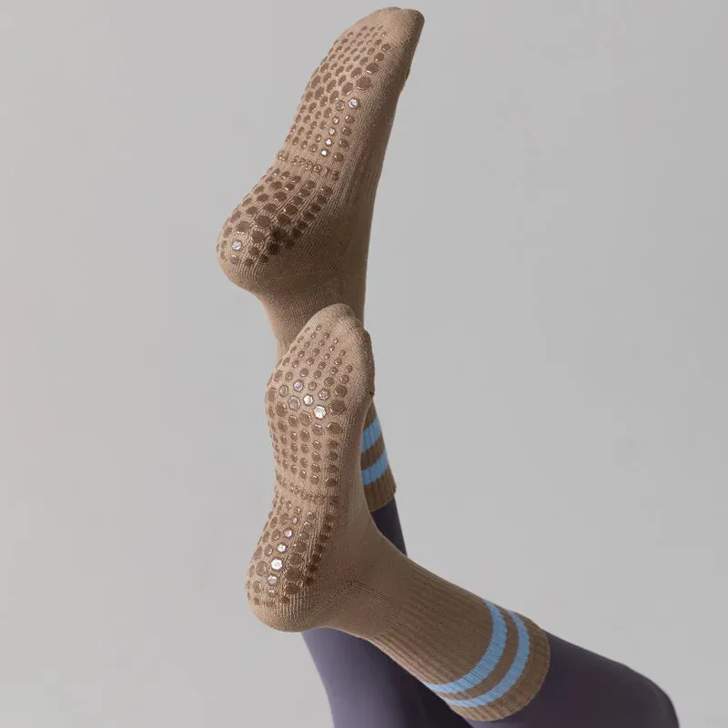 Cotton Thickened Terry Yoga Socks