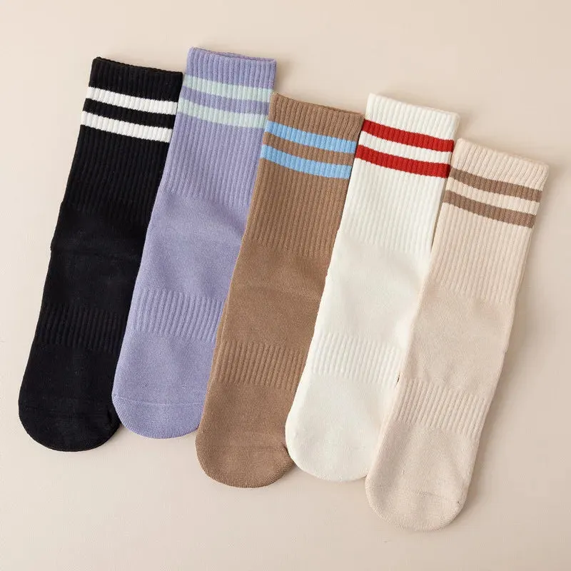 Cotton Thickened Terry Yoga Socks