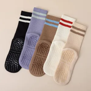 Cotton Thickened Terry Yoga Socks