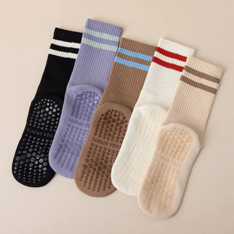 Cotton Thickened Terry Yoga Socks