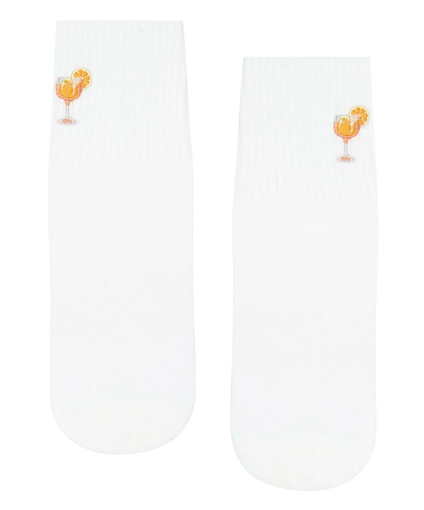 Crew Non Slip Grip Socks - Ivory Aperitivo Hour