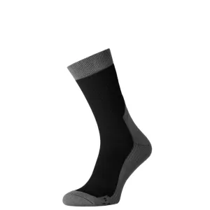 Crew Sock Demi-season Insulated MidDry , Gray and Black