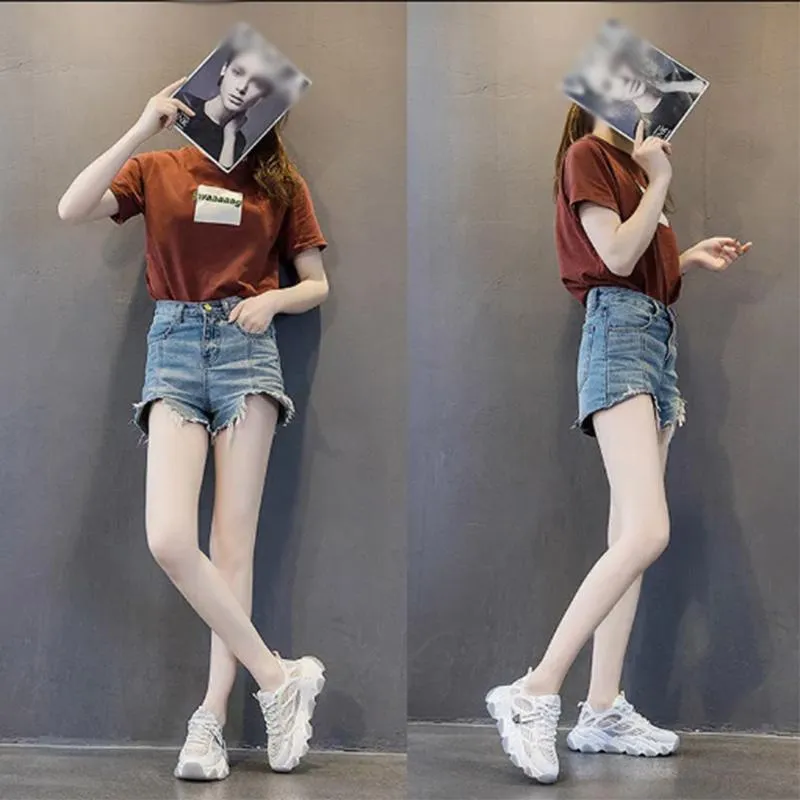 Daddy Shoes Women's Thick Bottom Heightening All-match Breathable White Shoes Summer Thin Casual White Mesh Sneakers
