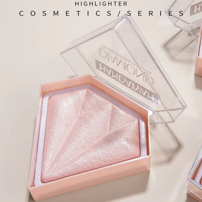 Diamond Highlighter Powder: Radiant, Long-lasting Makeup