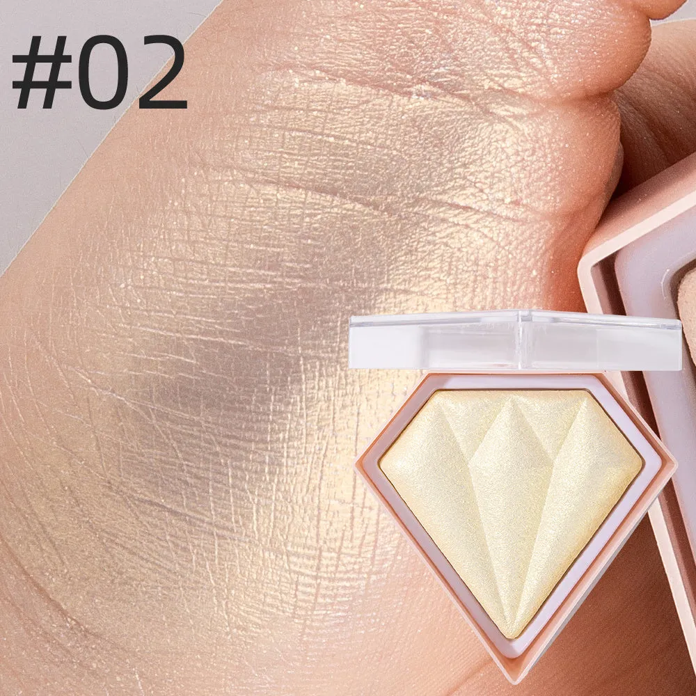 Diamond Highlighter Powder: Radiant, Long-lasting Makeup