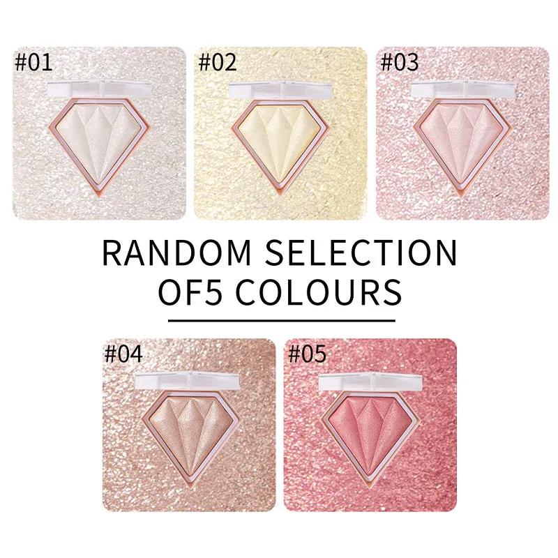 Diamond Highlighter Powder: Radiant, Long-lasting Makeup