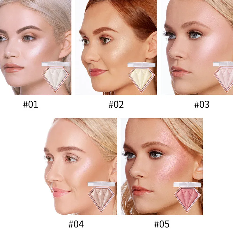 Diamond Highlighter Powder: Radiant, Long-lasting Makeup