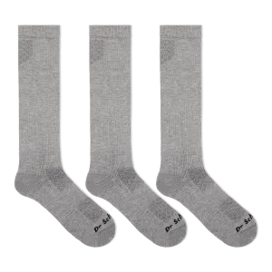 Dr. Scholl's Men's Work Graduated Compression Over The Calf Socks 3 Pair Pack