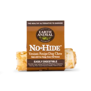 Earth Animal No Hide Venison Dog Chew