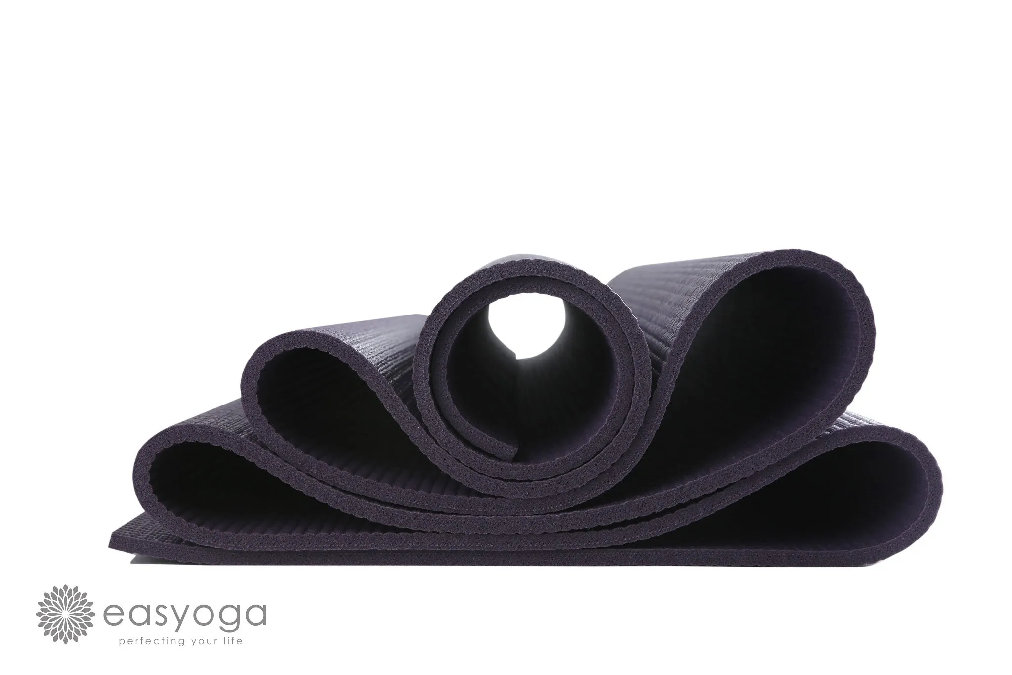 easyoga Premium Oriental Floral Yoga Mat - P0 Taro Purple