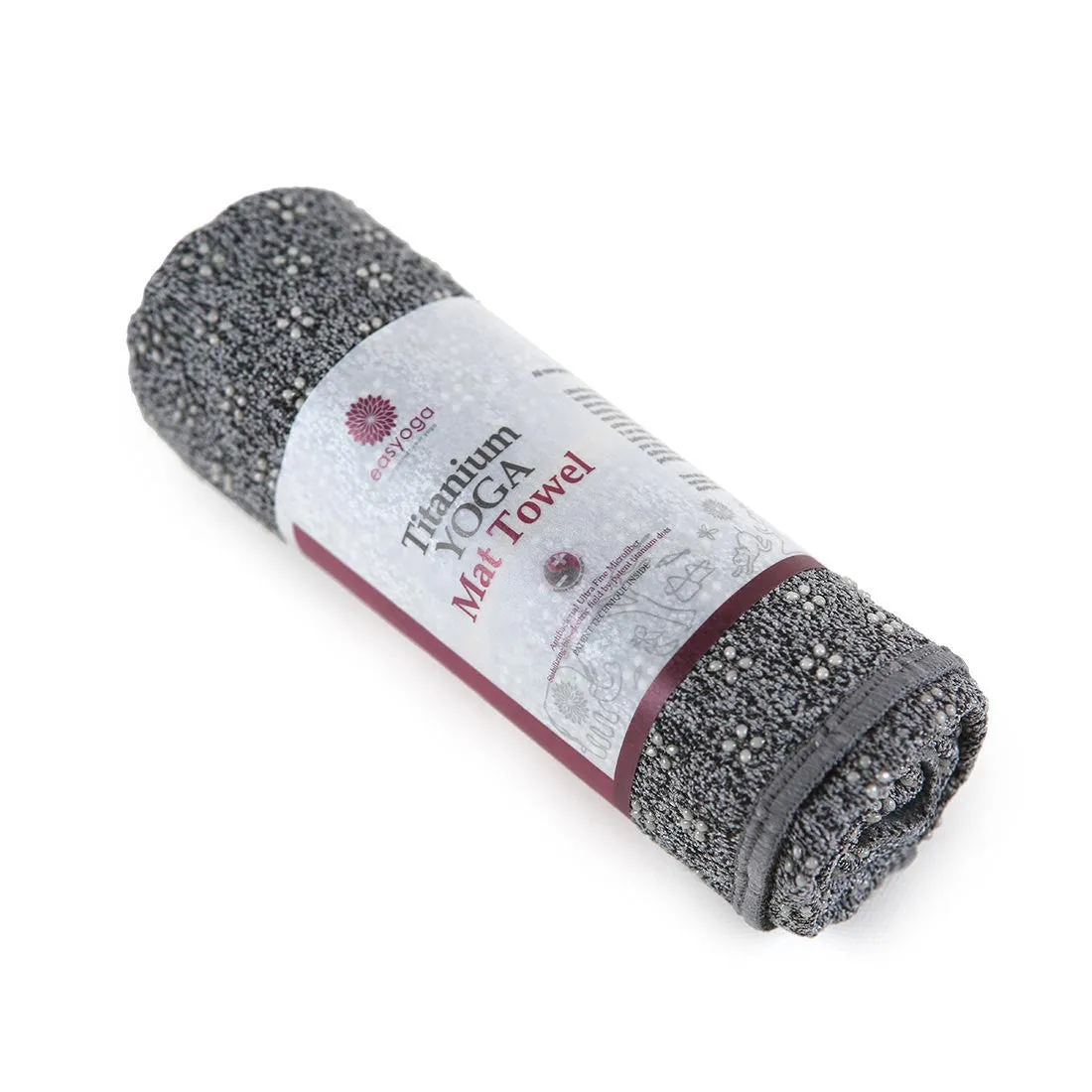 easyoga Titanium Yoga Hand Towel - A9 Dark M-Gray