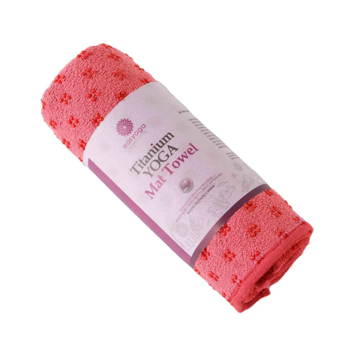 easyoga Titanium Yoga Hand Towel - O01 Salmon orange