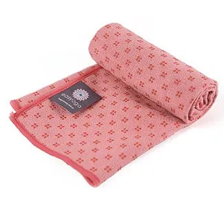 easyoga Titanium Yoga Mat Towel Plus 005 - R3 Rosy Red