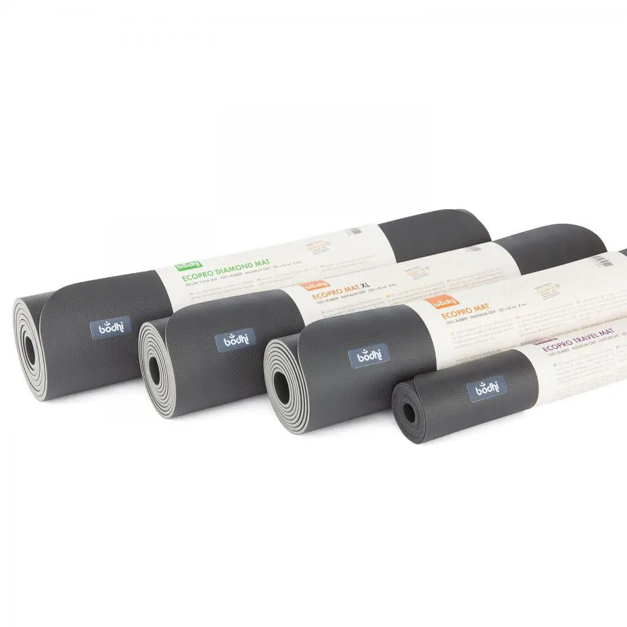 ECOPRO 4MM NATURAL RUBBER YOGA MAT