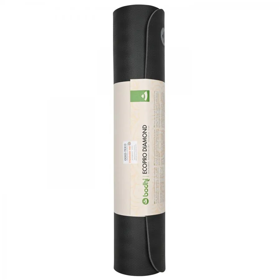 ECOPRO DIAMOND 6MM NATURAL RUBBER YOGA MAT