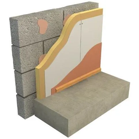 Ecotherm Insulated Plasterboard Eco-Liner PIR - 92.5mm (80mm PIR Insulation   12.5mm Plasterboard)
