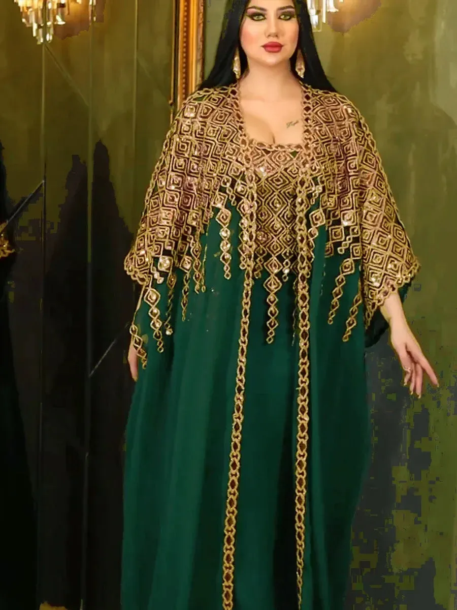 Eid 2 Piece Set with Inner Dress