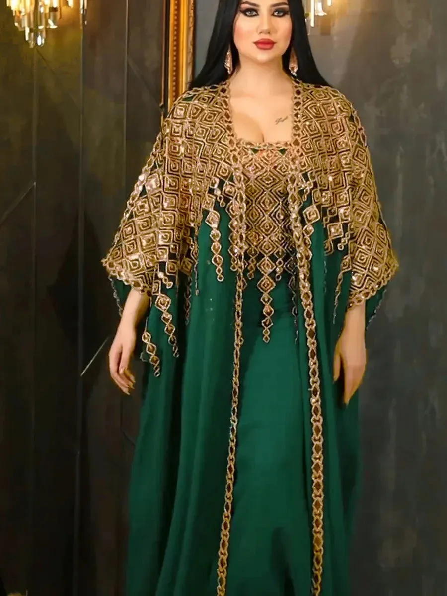 Eid 2 Piece Set with Inner Dress